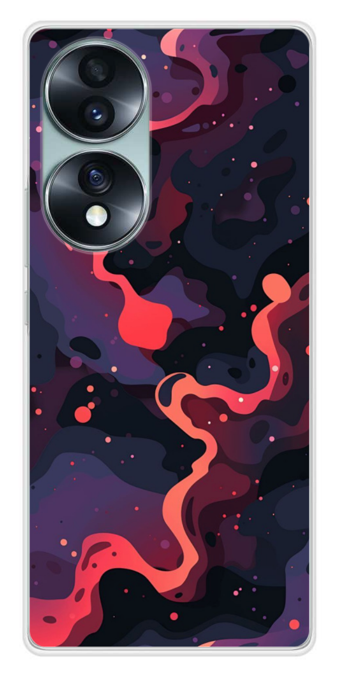 Coque Design "Cosmic Flow" – Abstrait Galactique