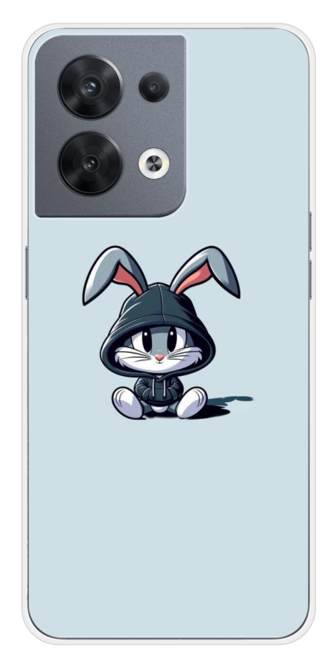 Coque Design "Street Bunny" – Lapin Urbain