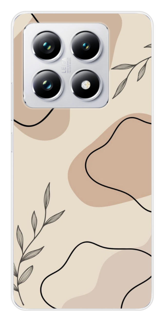 Coque Design "Soft Lines" – Abstrait Naturel & Douceur Organique