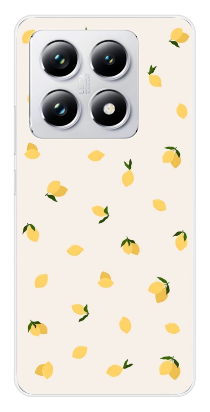 Coque Design "Lemon Love" – Fraîcheur Citron & Esprit Estival