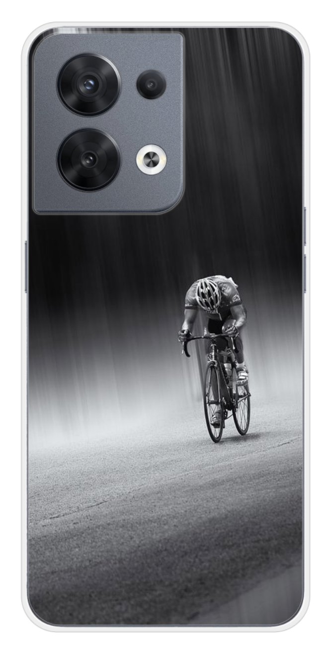 Coque Design "Cycling Spirit" – Force, Vitesse & Détermination