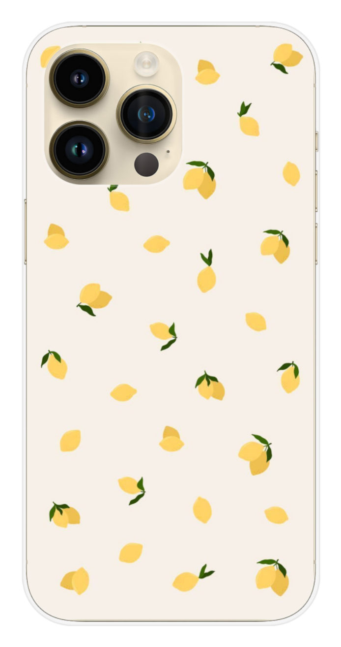 Coque Design "Lemon Love" – Fraîcheur Citron & Esprit Estival