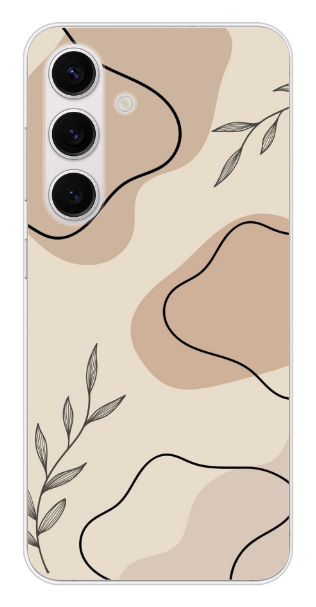 Coque Design "Soft Lines" – Abstrait Naturel & Douceur Organique