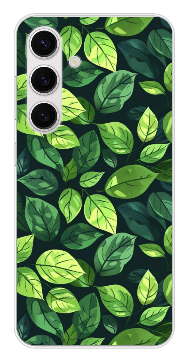 Coque Design "Jungle Leaf" – Feuillage Graphique & Esprit Nature