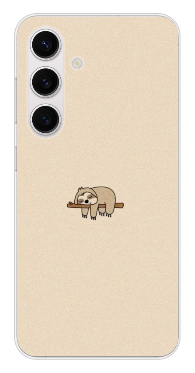 Coque Design "Lazy Sloth" – Paresse Douce & Ambiance Chill