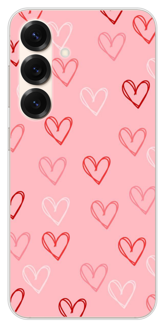 Coque Design "Sweet Hearts Pink" – Tendresse, Douceur & Vibes Love