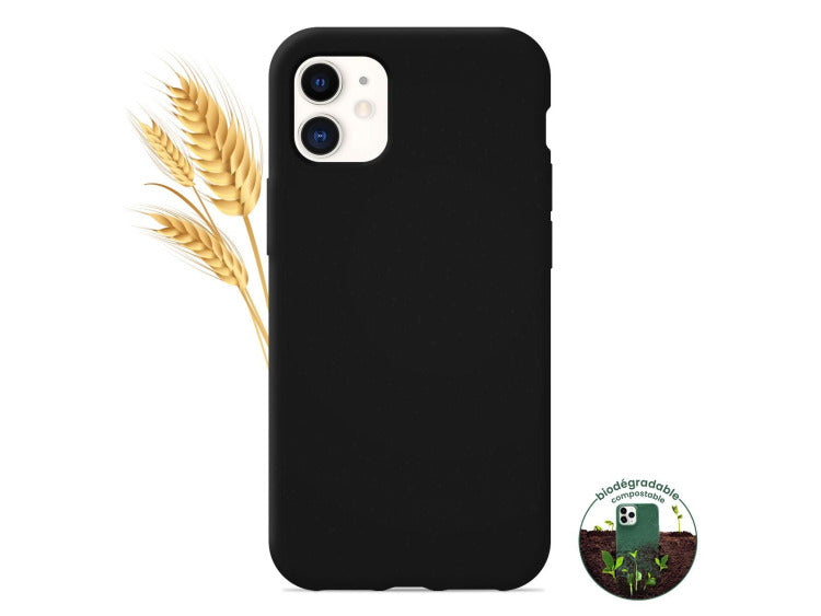 Coque Bio Éco-Responsable – Noir Carbone