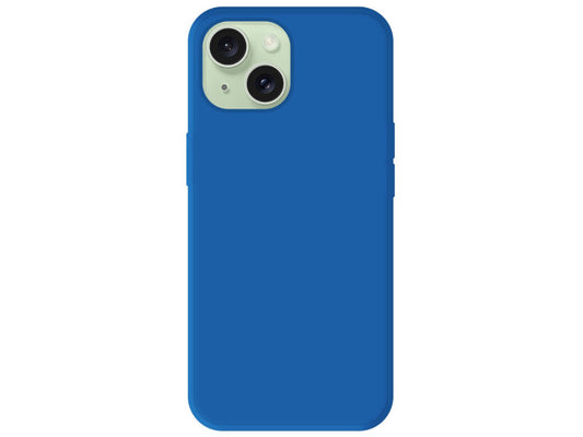 Coque Silicone Mat – Bleu Royal
