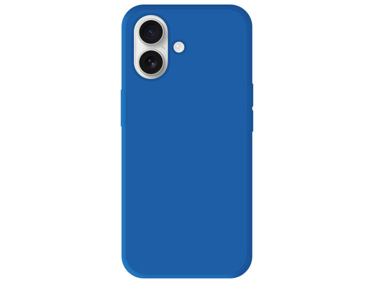 Coque Silicone Mat – Bleu Royal