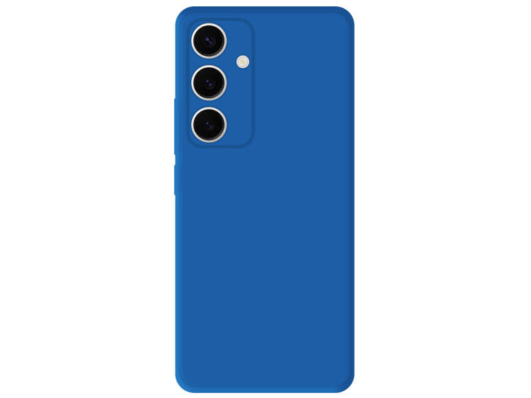 Coque Silicone Mat – Bleu Royal