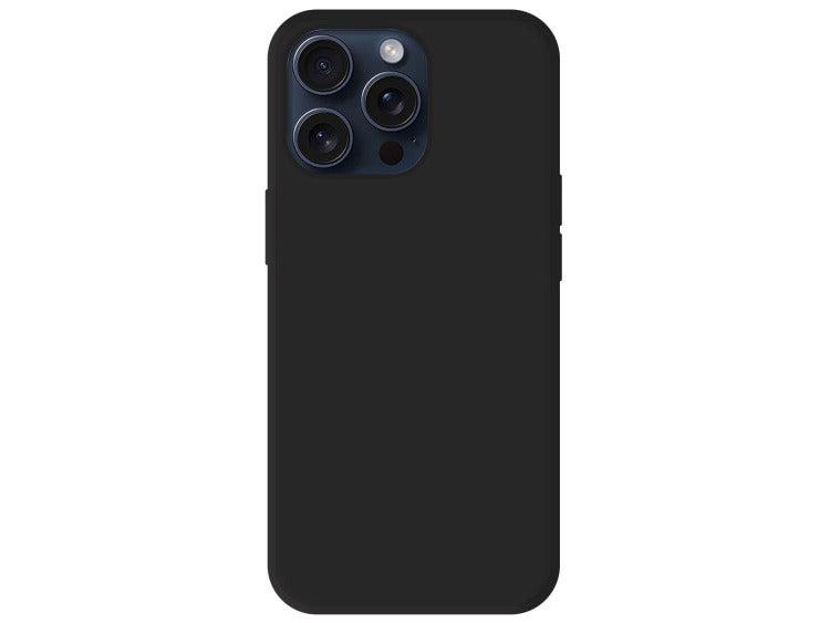 Coque Silicone Mat – Noir Classique