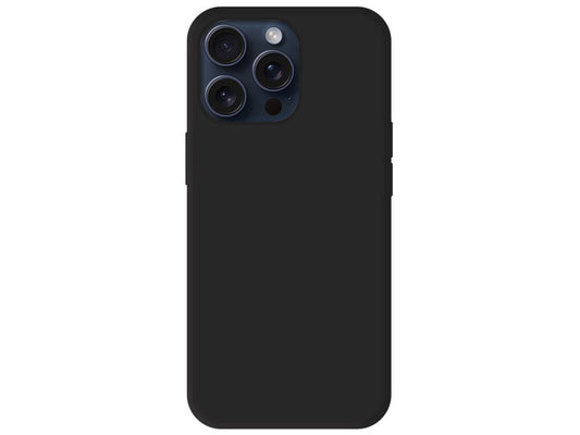 Coque Silicone Mat – Noir Classique