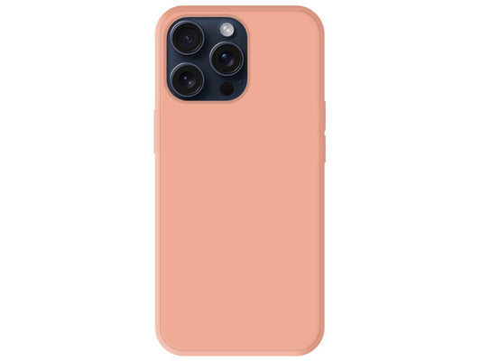 Coque Silicone Mat – Rose Pâle