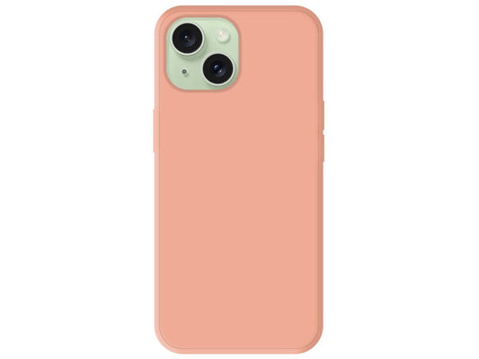 Coque Silicone Mat – Rose Pâle