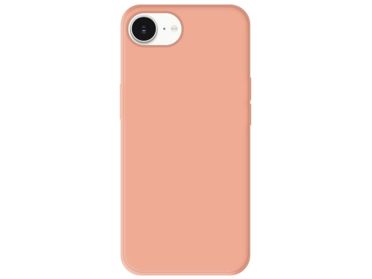 Coque Silicone Mat – Rose Pâle