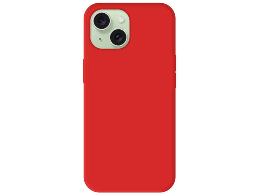 Coque Silicone Mat – Rouge Intense