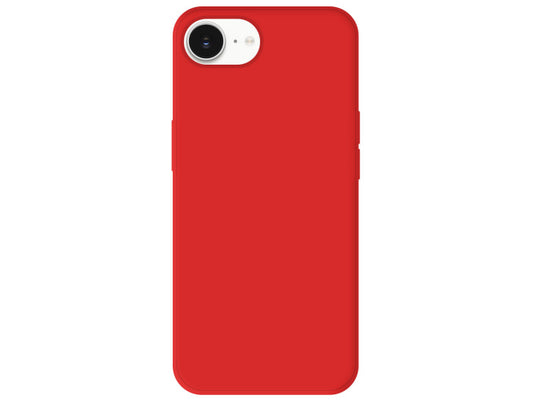 Coque Silicone Mat – Rouge Intense