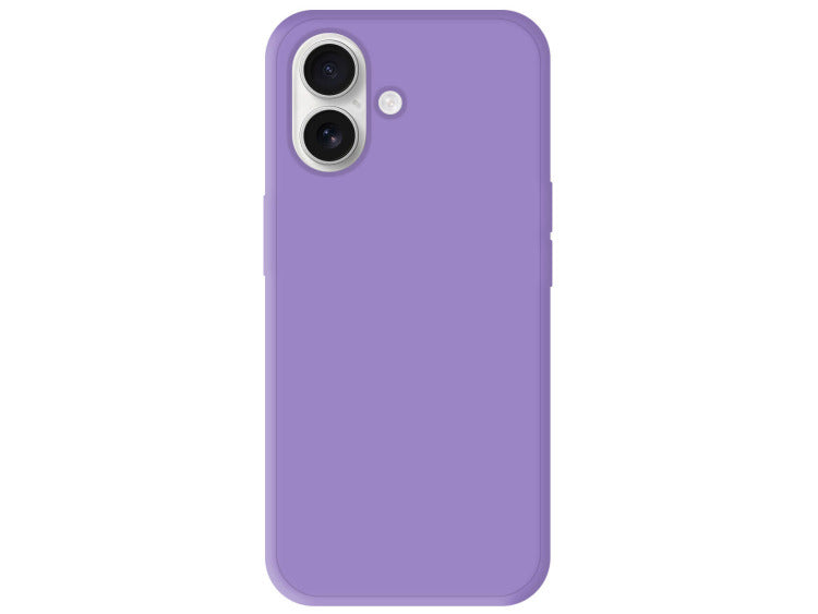 Coque Silicone Mat – Violet Pastel