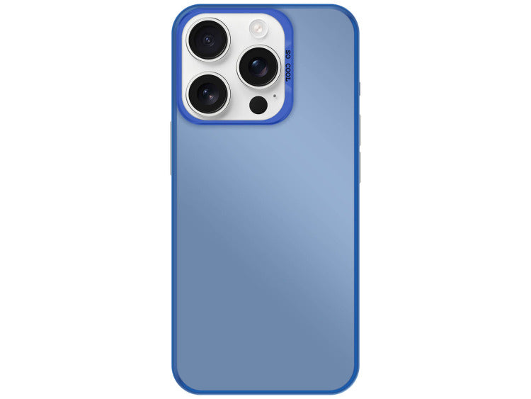 Coque Silicone So Cool – Bleu Acier