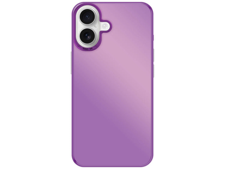 Coque Silicone So Cool – Violet Irisé