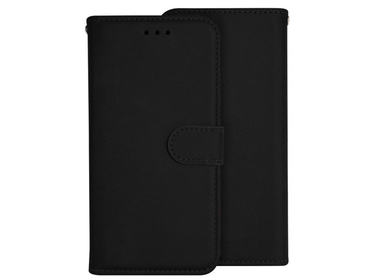 Étui Portefeuille Languette – Noir Intemporel