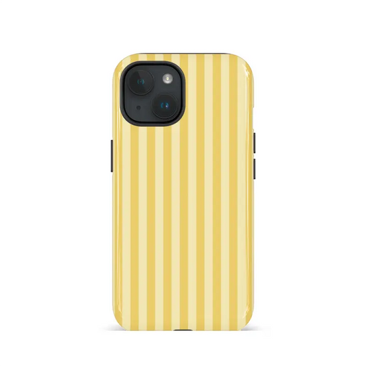 Coque Design - Ligne Jaune