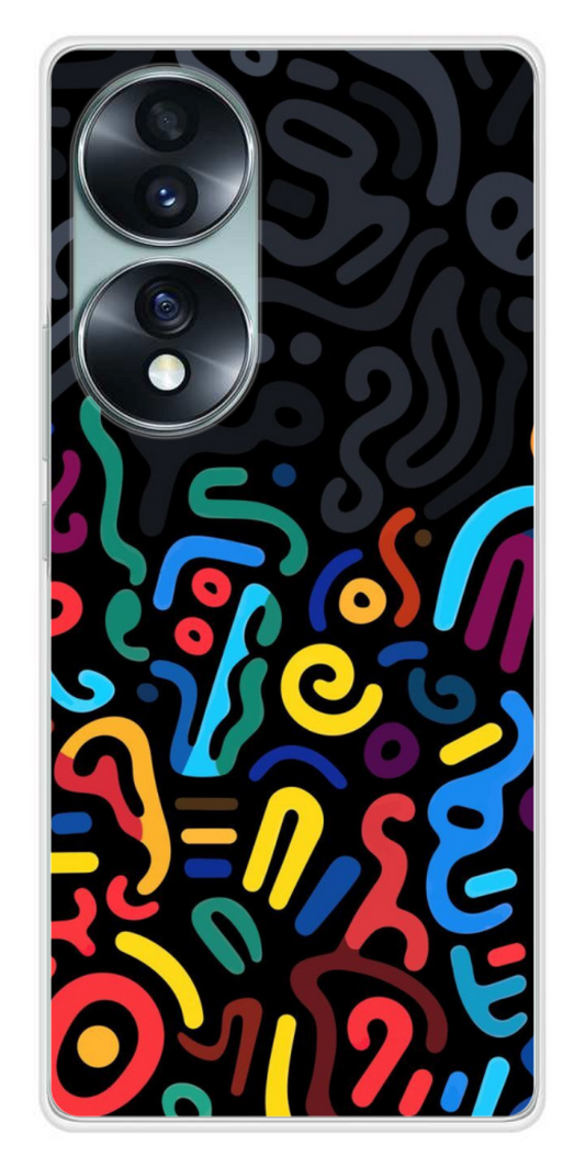 Coque Design "Color Vibes" – Abstrait Multicolore