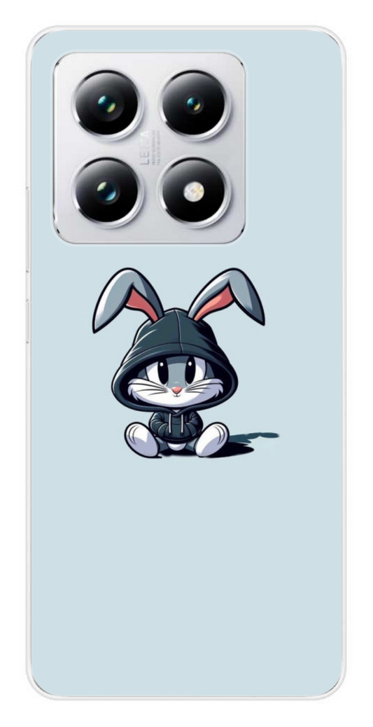 Coque Design "Street Bunny" – Lapin Urbain