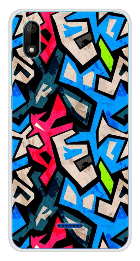 Coque Design "Urban Pulse" – Motif Graffiti Dynamique