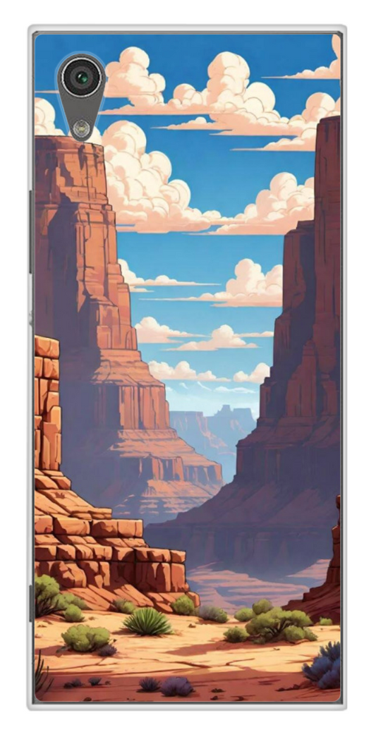 Coque Design "Desert Spirit" – Illustration Canyon & Grand Ouest