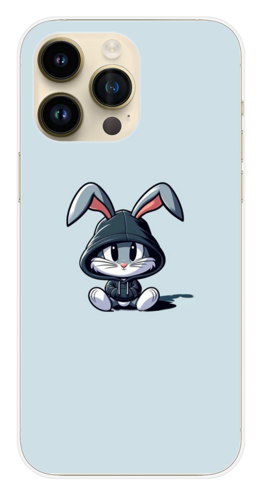 Coque Design "Street Bunny" – Lapin Urbain