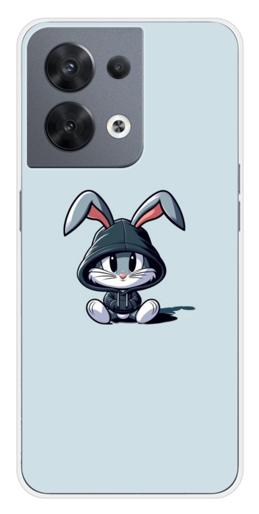Coque Design "Street Bunny" – Lapin Urbain