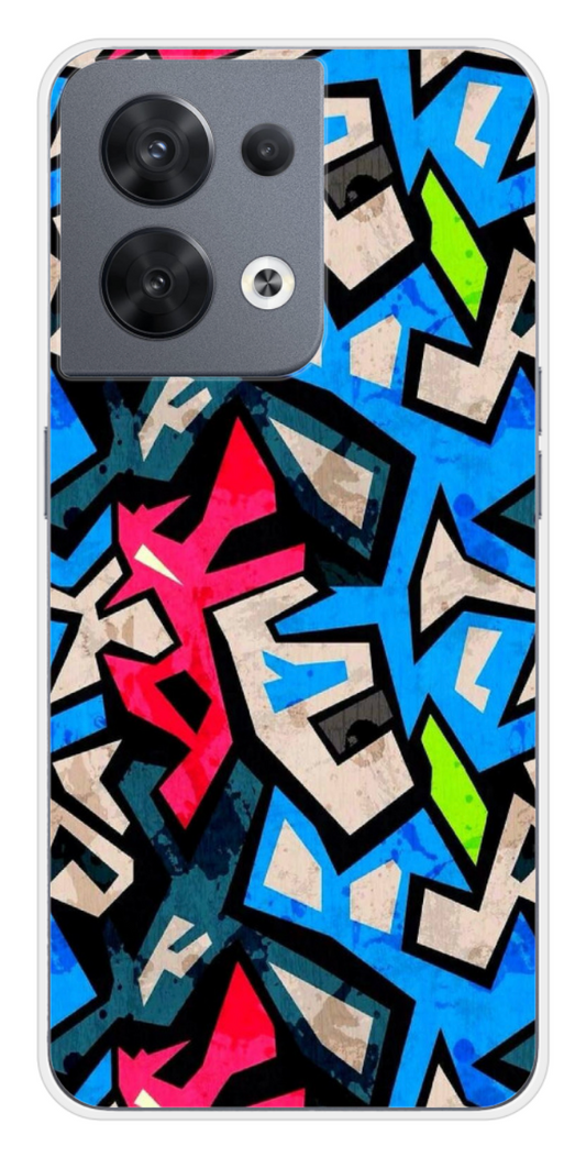 Coque Design "Urban Pulse" – Motif Graffiti Dynamique