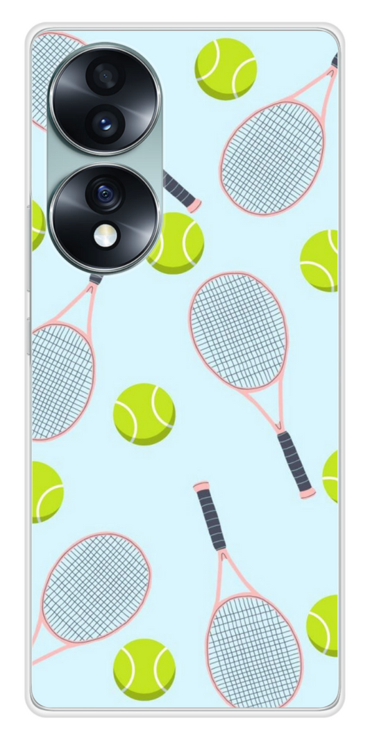 Coque Design "Tennis Fun" – Raquettes & Balles