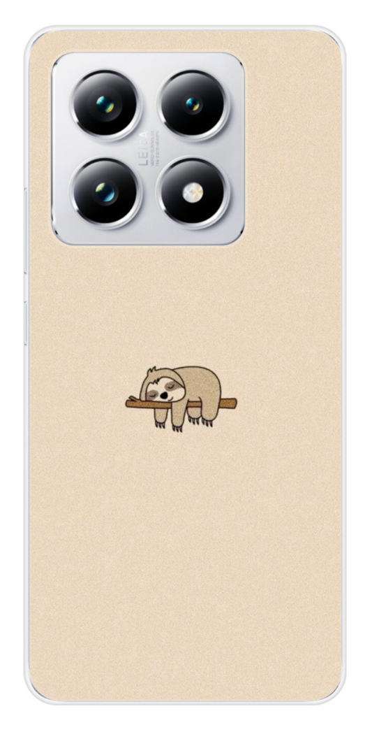 Coque Design "Lazy Sloth" – Paresse Douce & Ambiance Chill