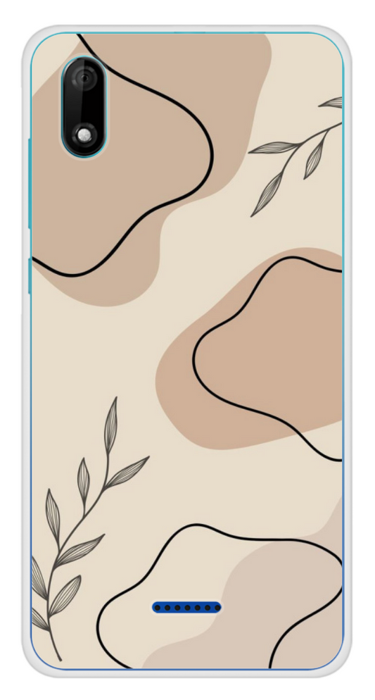 Coque Design "Soft Lines" – Abstrait Naturel & Douceur Organique