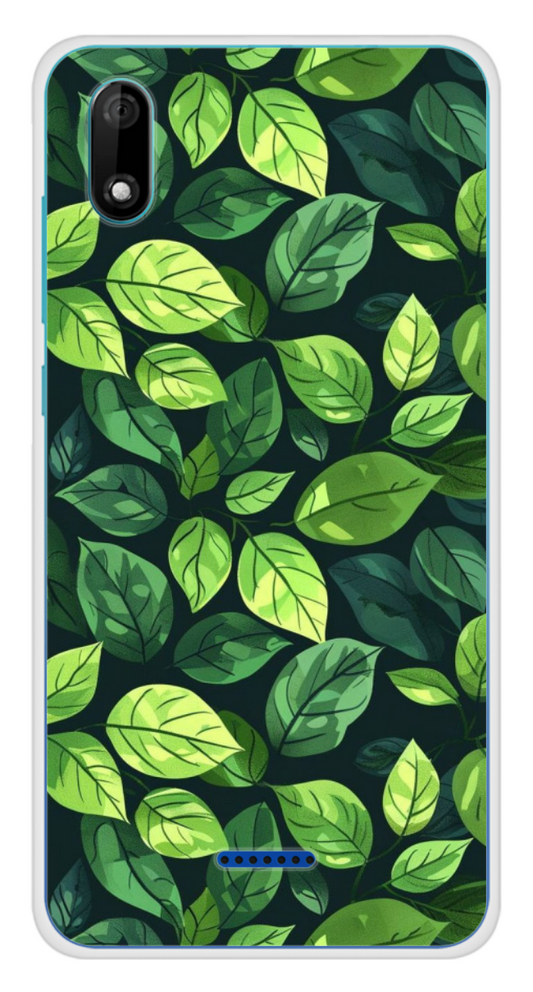 Coque Design "Jungle Leaf" – Feuillage Graphique & Esprit Nature