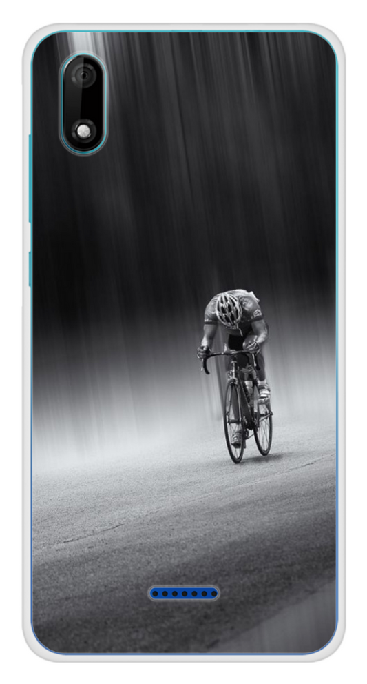 Coque Design "Cycling Spirit" – Force, Vitesse & Détermination