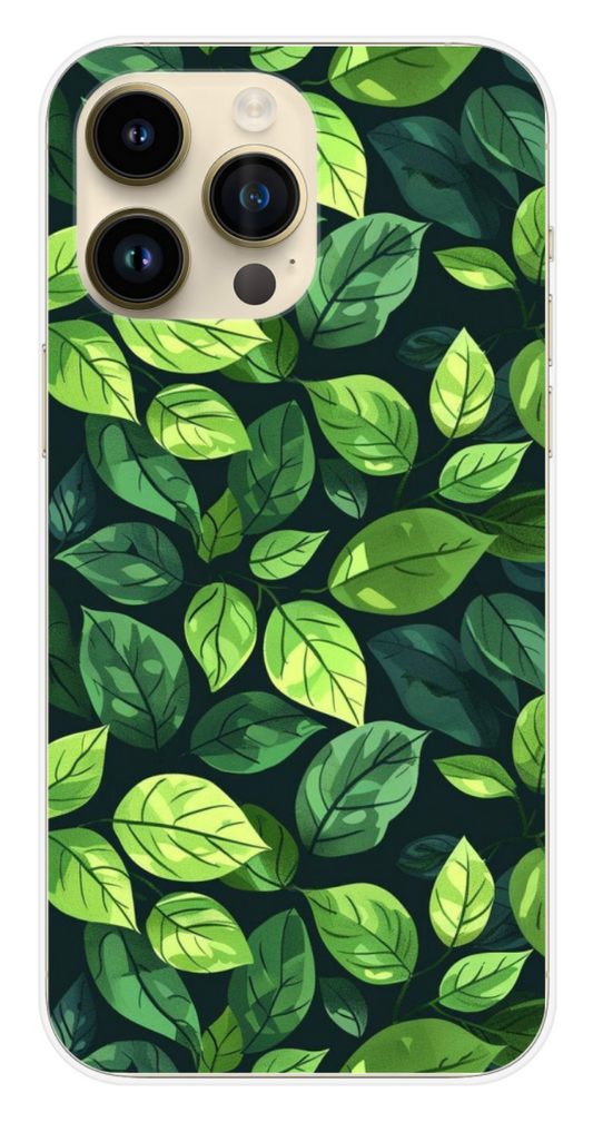 Coque Design "Jungle Leaf" – Feuillage Graphique & Esprit Nature