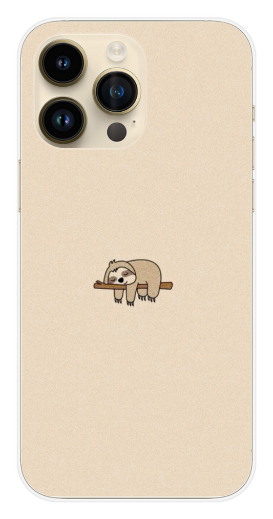 Coque Design "Lazy Sloth" – Paresse Douce & Ambiance Chill