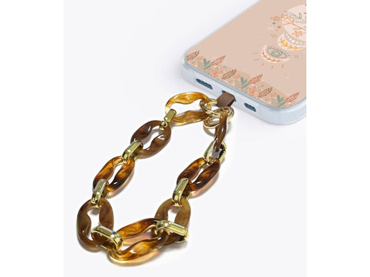 Chaîne Courte pour Téléphone - Amber