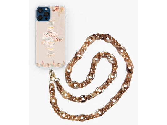 Chaîne Longue pour Téléphone - Caramel