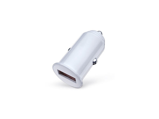 Chargeur allume-cigare USB 1A - Blanc