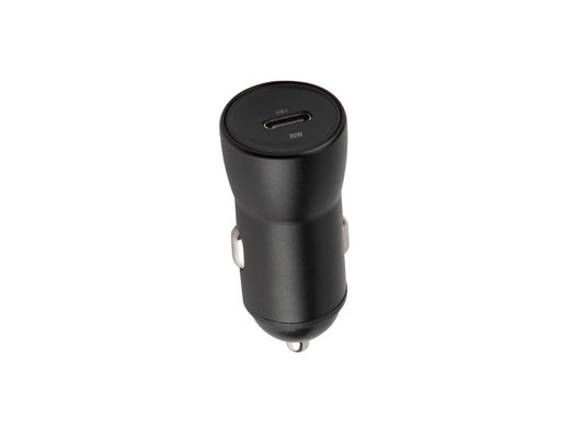 Chargeur de voiture USB-C 20W - Noir