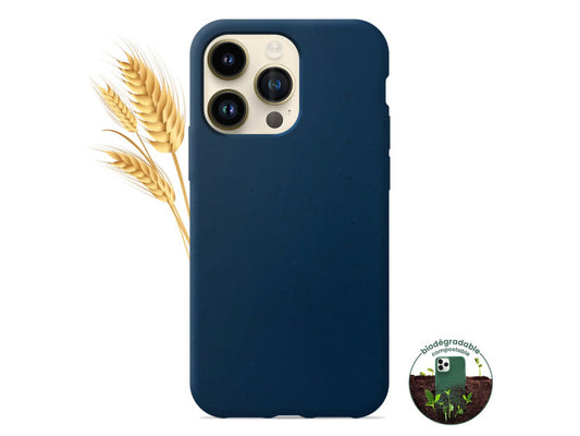 Coque Bio Éco-Responsable – Bleu Minéral