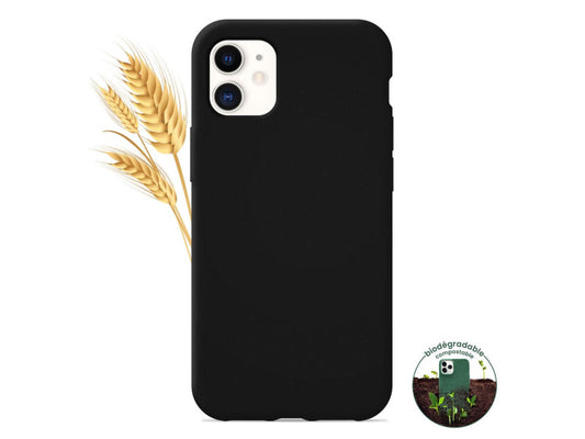 Coque Bio Éco-Responsable – Noir Carbone