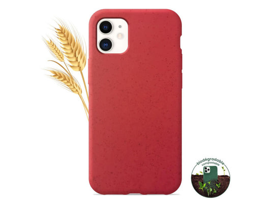 Coque Bio Éco-Responsable – Rouge