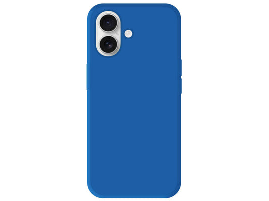 Coque Silicone Mat – Bleu Royal