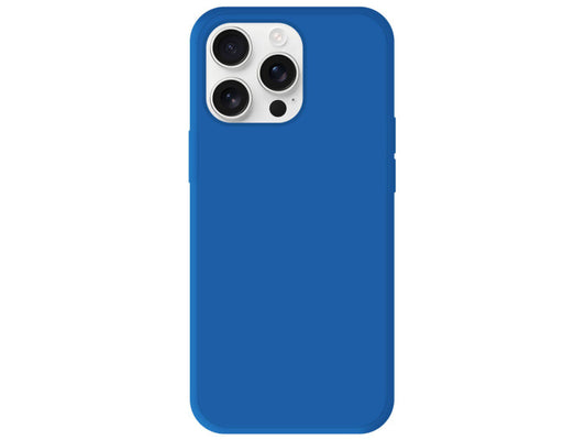 Coque Silicone Mat – Bleu Royal