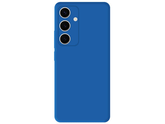 Coque Silicone Mat – Bleu Royal